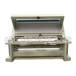 Textile fabric roll inspection finishing machine