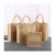 Import Texupday Cheap Custom Logo Printed Eco Recycle Natural Foldable Reusable Jute Burlap Linen Shopping Tote Bag from China