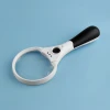 TH-605B Led Illuminated Handheld Magnifier with 3X/4.5X/25X Magnification