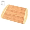 Thick organic bamboo food chopping cutting board block wholesale