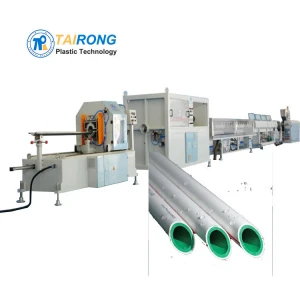 Three layers composite ppr/pvc pipe making machine extrusion production line