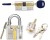 Import Titanium steel + ABS gery hand grip multitool pick lock set with transparent practice lock locksmith tool lockpicking from China