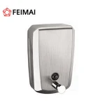 Toliet Bathroom Wall Mounted Stainless Steel Liquid Soap Foam Dispenser