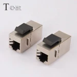 TOM-MK-N-55 STP inline coupler Stp  inline keystone jack for patch panel