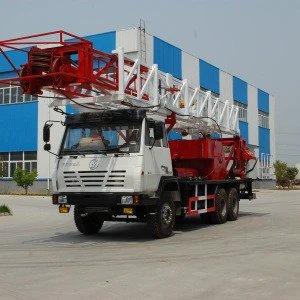 Top quality API oil rig drilling rig equipment Truck Mounted Drilling&amp;Workover Rig