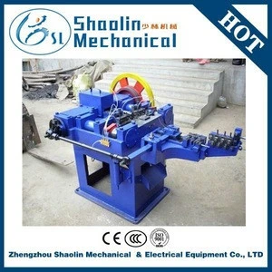 Top quality automatic roofing nail making machine/wire nail making machinary with best service