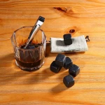Top Quality Whisky Rocks Ice Stones Reusable Drinks Cooler Basalt Cubes