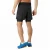 Import Top sale Men&#039;s Double Layers Running Athletic Compression Shorts from China