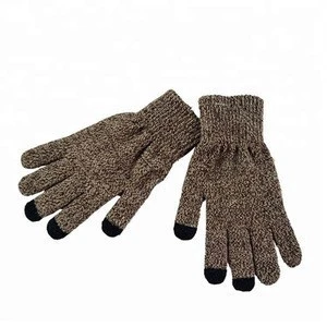 Top selling excellent quality work acrylic gloves with many colors