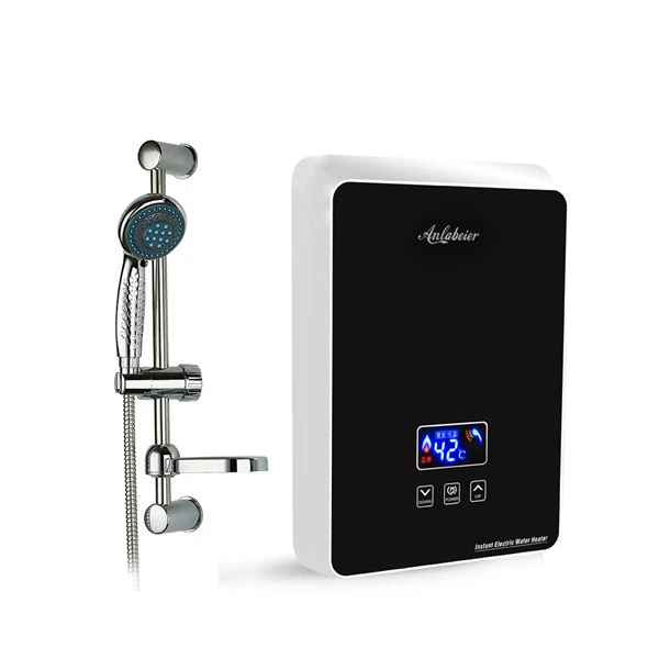 Touch Control Instant Electric Shower 220V 6kw Head Tankless Water Heater