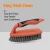 Import TPR & Plastic Series cleaning washing scrubbing brush with handle wood bamboo kitchen scrub cleaning brush set from China