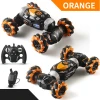 Trade Assurance 2.4G Hz 360 Degree Remote control deformable toy car with Watch gesture sensor control RC Stunt car toys