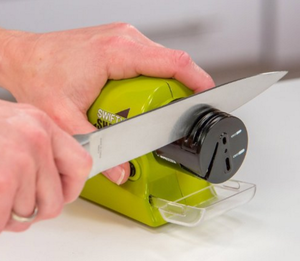 trade assurance cordless electric knife sharpener swifty sharp for kitchen Motorized Knife Blade Sharpener