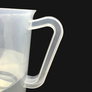 Transparent plastic measuring beaker cup 1 liter measuring cups