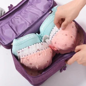 Travel Waterproof Clothes Organizer Underwear Box Bags Clothing Packaging Storage Bag