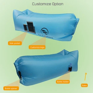 Trend 2017 outdoor camping inflatable sleeping bag,beach air sofa waterproof