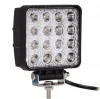 Truck accessories square 48W super bright led working light, led work lamp for all universal cars