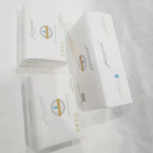 Ultra-smooth soft paper facial tissue