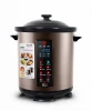 Uncoated high temperature resistant ceramics soup pot multi-purpose pot 10L large electric slow cooker with stew pot