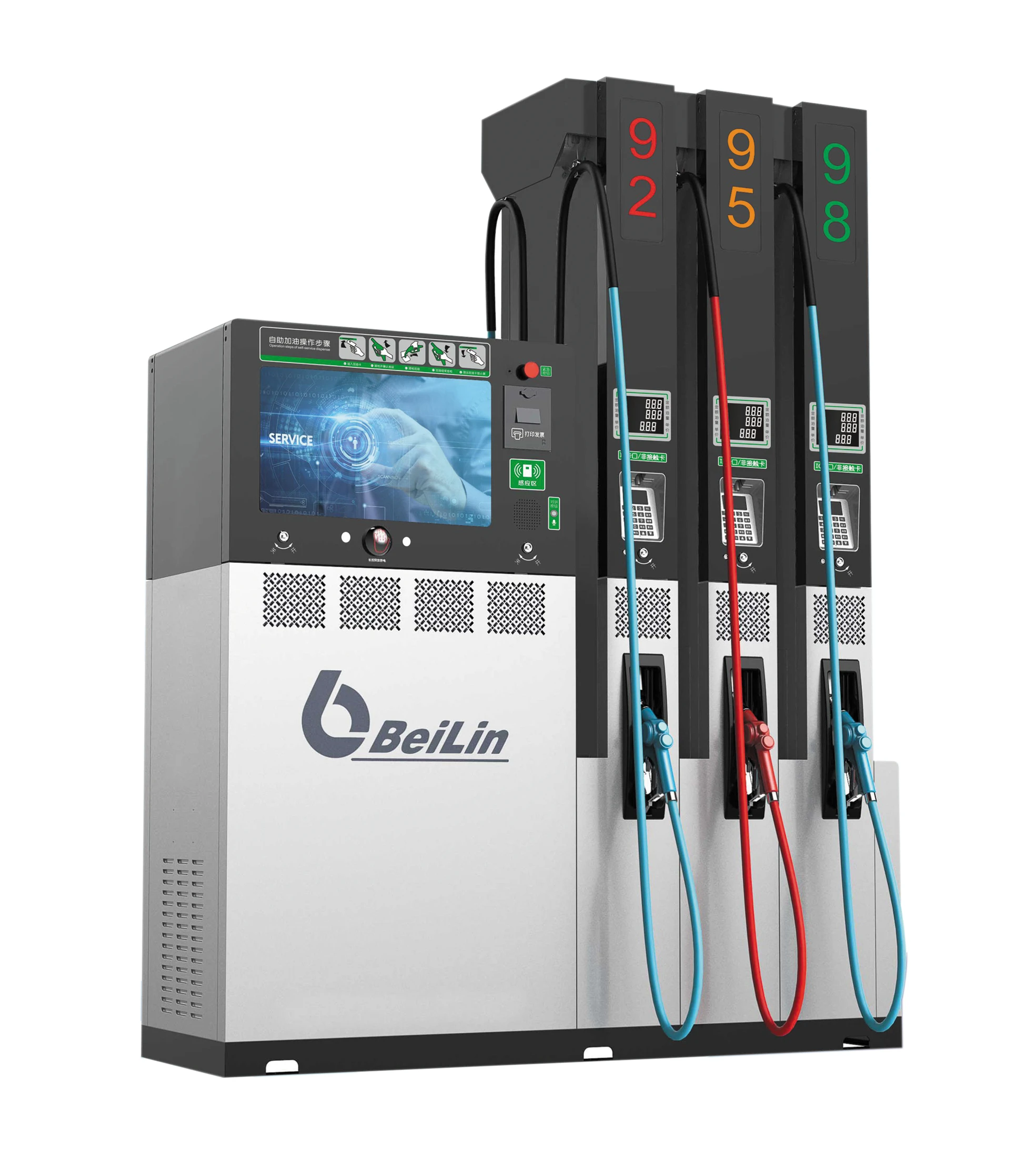Unique design Toptech fuel dispensers China top leading factory oil station fuel-dispenser machine