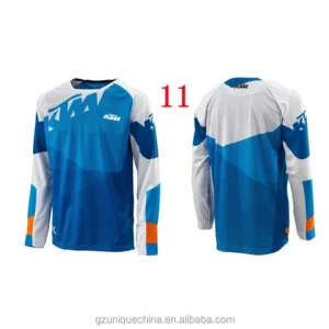 Unique quick surrender mountain bike riding suit jacket mens long-sleeved summer cross-country motorcycle suit