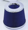 Universal2.5"Open Top Air Intake/Turbo Filter Blue Fit for Honda Mazda Toyota BMW
