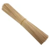 unscented China material machine made 9inch natural white raw agarbatti incense bamboo stick agarbatti sticks