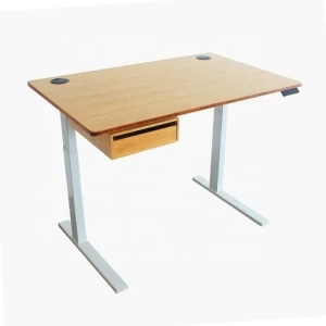 Uplift Office desktop Electric Sit And Standing Desktop Height Adjustable Furniture Desk Bamboo Table Top Office desktop
