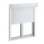 Import UPVC Window Designs PVC Doors and Windows frames transparent pvc tent window from China