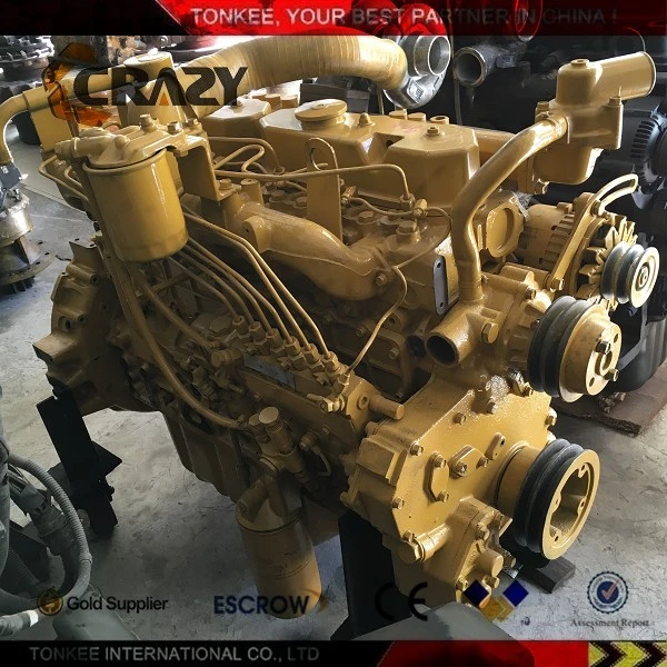 used S6K engine assy for E320C excavator