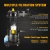 Import Vacmaster Wet Dry Shampoo Vacuum Cleaner 3 in 1 Portable Carpet Cleaner 8 Gallon 5.5 Peak HP,VK809PIWR from China