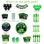 Import Video Game Party Supplies - Gaming Party Decoration Boys Birthday Party Favors Cutlery Bag Table Cover Plates Cups Napkins Straw from China
