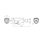 [VIVAKO] High Quality Reliable 5M Resolution PoE IR Bullet CCTV H.265 CCTV Camera Made in Korea