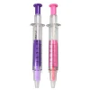 Vivid and great in style multi purpose syringe shaped ballpoint pen game pen for kids