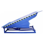 Warehouse Work Platform Forklift Unloading Truck Pit Logistic Adjustable Telescoping Ramp Lifter Container Forklift Loading Ram
