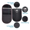 Waterproof Carbon Fiber RFID Blocking Key Fob Signal Blocking Faraday Cage Protector Nano Car Keyfob Bag Pouch