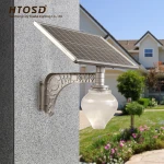waterproof solar outdoor wall lamp 10W wall mounted solar light for yard