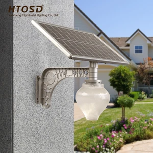 waterproof solar outdoor wall lamp 10W wall mounted solar light for yard