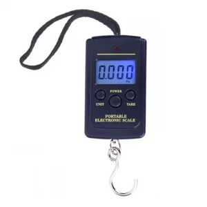 WEIHE Wholesale good quality 40kg 10g portable electronic weighing scale kitchen scale mini fishing scale