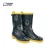 Import Wellington rubber rain boots unisex with water sensitive film from China