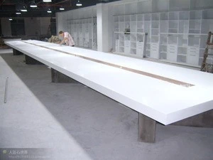 white color fossil conference table office funiture and conference table