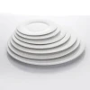 White Dinnerware Plate Restaurant, Wholesale Ceramic Plate Set Hotel, High Quality Porcelain Plate~