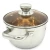 Import whole sale good quality stainless steel soup pot stock pot with double ears from China
