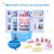 Import Wholesale 2020 child funny cooking refrigerator kitchen play set toy for girls kids pretend play house led light music from China
