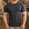 Wholesale Breathable Sport Shirt Men Fitness Running T Shirts Quick Drying T-shirt Outdoor In Different Colors