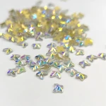 Wholesale cheap decorations crystal glass 3d butterfly nail art