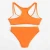 Import Wholesale cheap price high leg Custom All Over solid hollow Reversible racer back Micro Bikinis from China