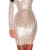 Import Wholesale Cheap Silver Sequins Nude Mesh Off Shoulder Sexy Club Dress Club Wear Dress Patterns from China