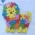 Import wholesale children funny educational eco-friendly wooden 3D lion puzzle from China