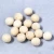Import Wholesale custom baby teething round wooden bead DIY jewelry supplies natural lotus wood bead from China